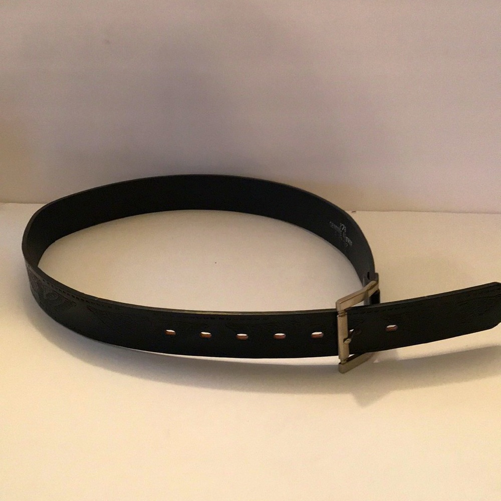 Genuine Leather Belt Eagle Design 30-32